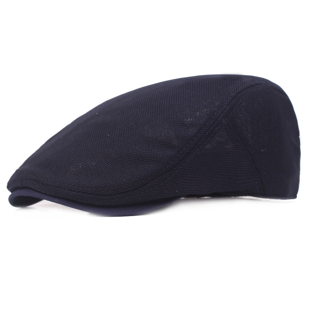 Title 7, Spring And Summer Monochrome Breathable Mesh Beret