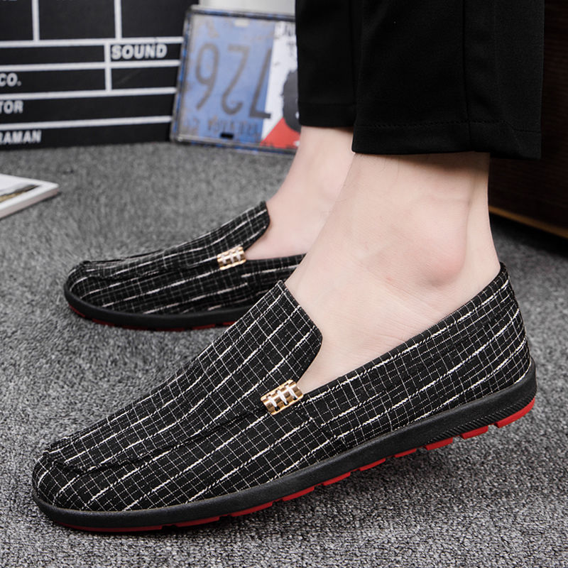 Title 5, Mens Breathable Light Casual Trendy Peas Shoes...