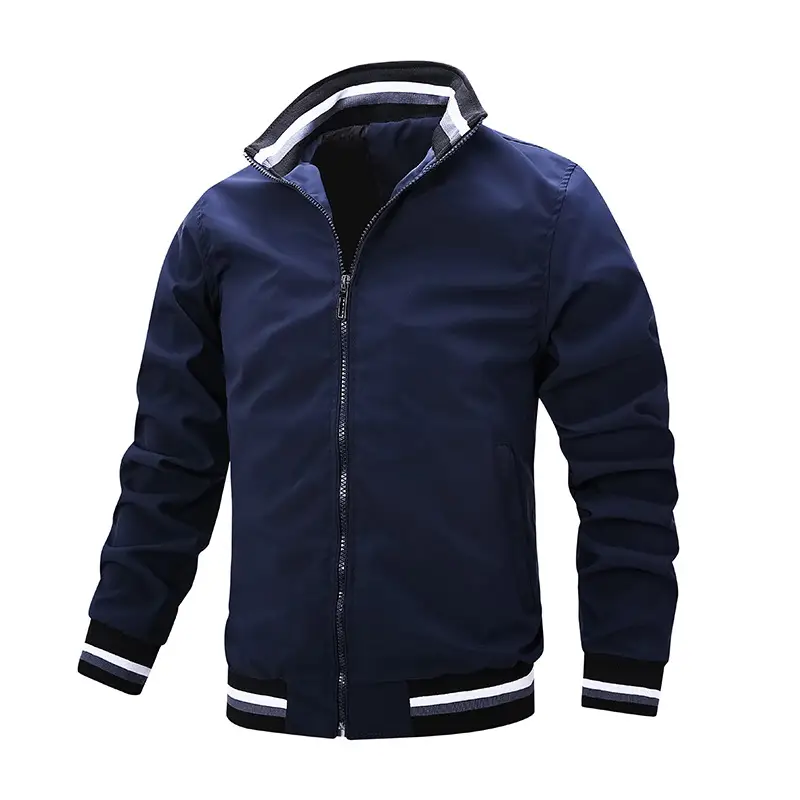 Casual Sports Baseball Collar Men's Top