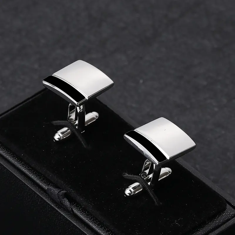Simple And Creative Square Black White Stitching