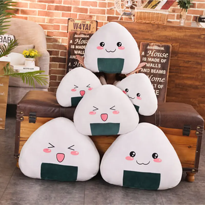 Cartoon Anime Rice Ball Plush Toy Doll Large Sleeping
