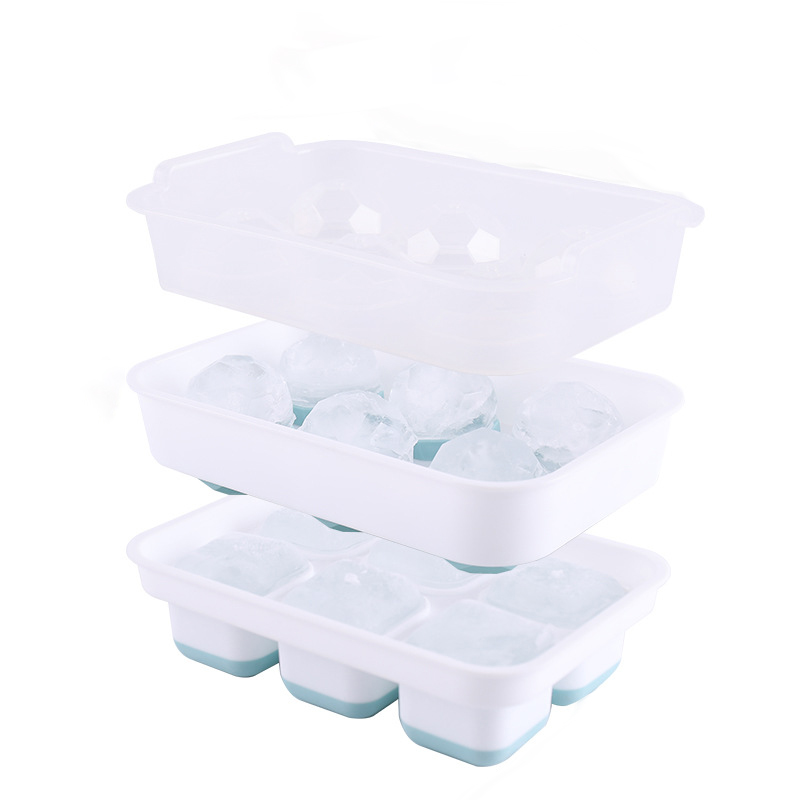 غطاء صواني ثلج سيليكون للطعام