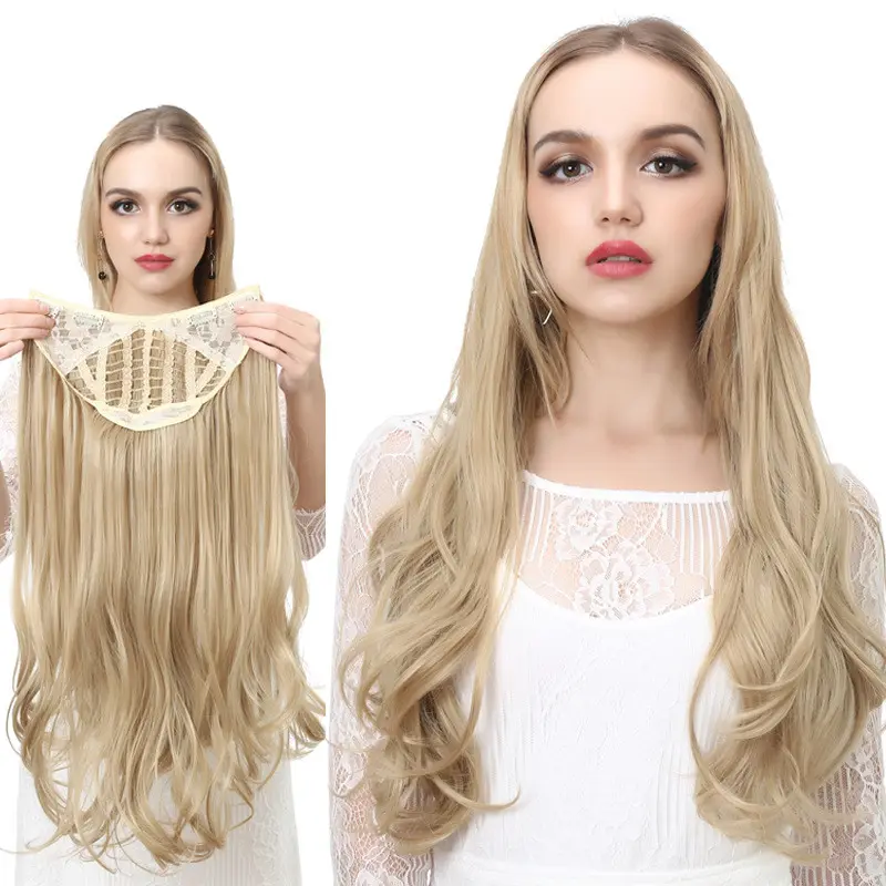 Wavy U Part Wigs for Women Clip in Hair