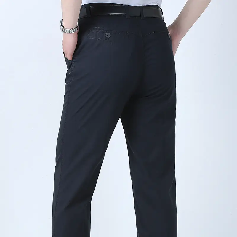 Men's Casual Pants Loose And Straight Plus Size