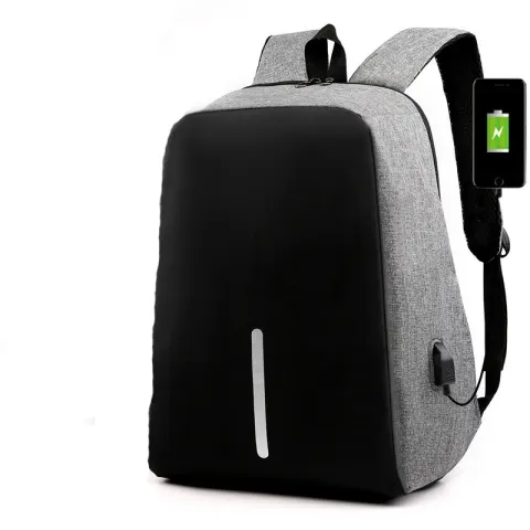 Fashion New Anti-theft Backpack Casual Business Men Multi-function USB
