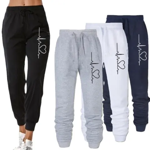 Men's Casual and Comfortable Sweatshirt Brushed Trousers