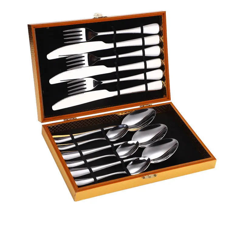 Stainless Steel Steak Cutlery Set Western Set Gift Box