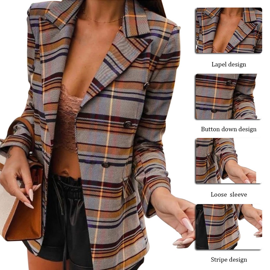 Fashion Ladies Spring Autumn Office Top Clothes