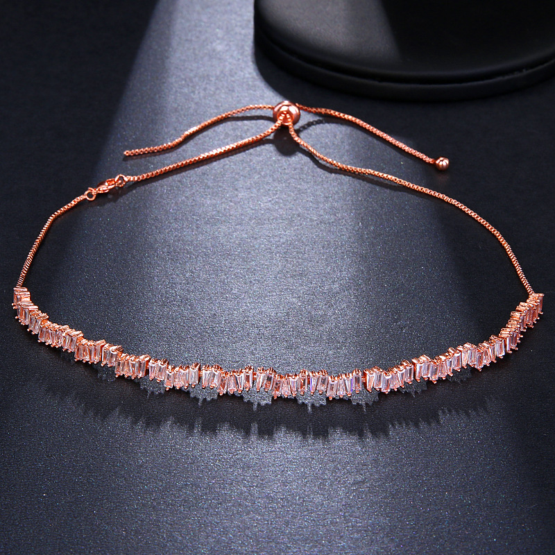 Fashion Personality, Wild Wave Dot Zircon Temperament, Beautiful And Simple Jewelry