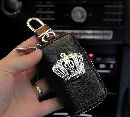 Automotive Interior Dad Diamond Crown Headrest Pillow Key Case - Shop at LoveMi