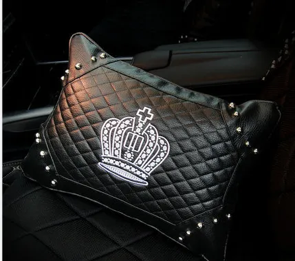 Automotive Interior Dad Diamond Crown Headrest Pillow Pillow - Shop at LoveMi