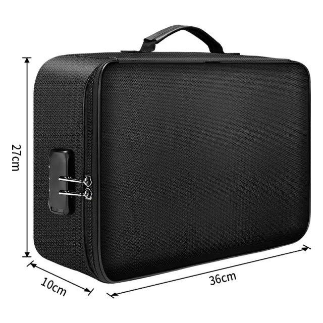 FireProof Document Organizer Black - Shop at LoveMi