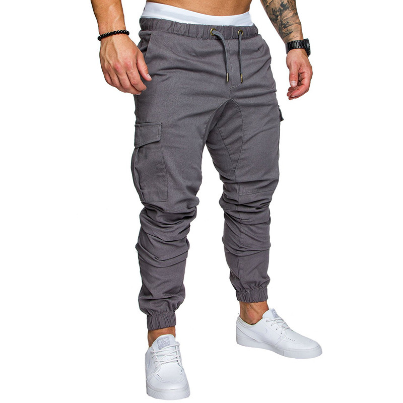 Title 15, Herren Casual Sporthose mit elastischem Bund, l...