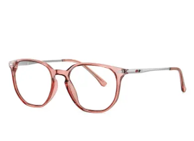 Men's And Women's Anti blue Light Glasses, Computer Goggles, Metal Elastic Black Glasses Frame Transparent Tea - Shop at LoveMi