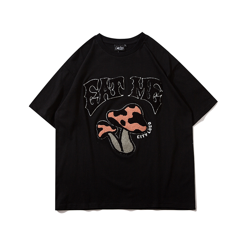 Mushroom Embroidery T shirt — image 1