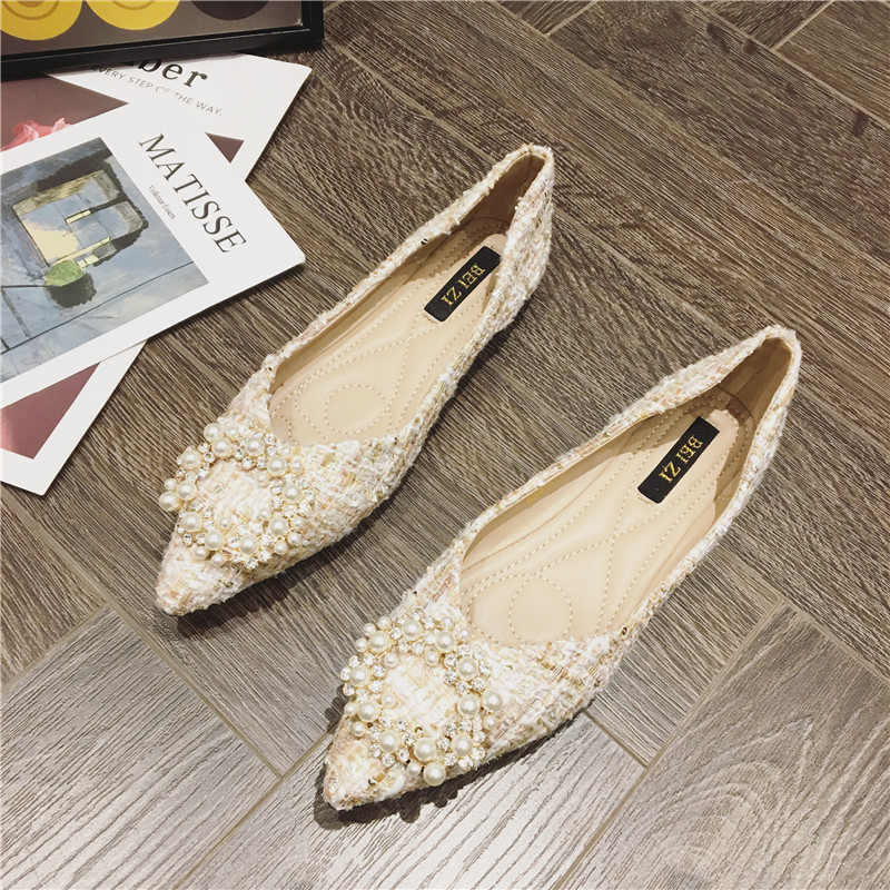 Chunky Heel Shallow Mouth Small Fragrant Style Single Shoes