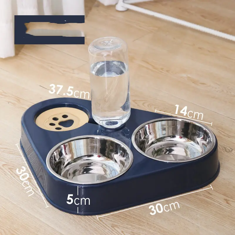 Dog Bowl Double Automatic Drinking Food Rice
