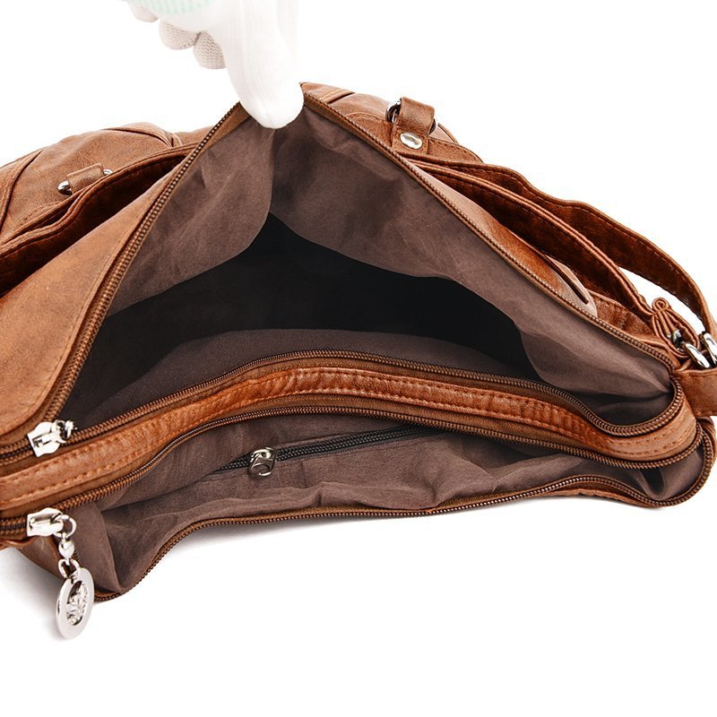 Leather Shoulder Backpack, picture 4 of 7