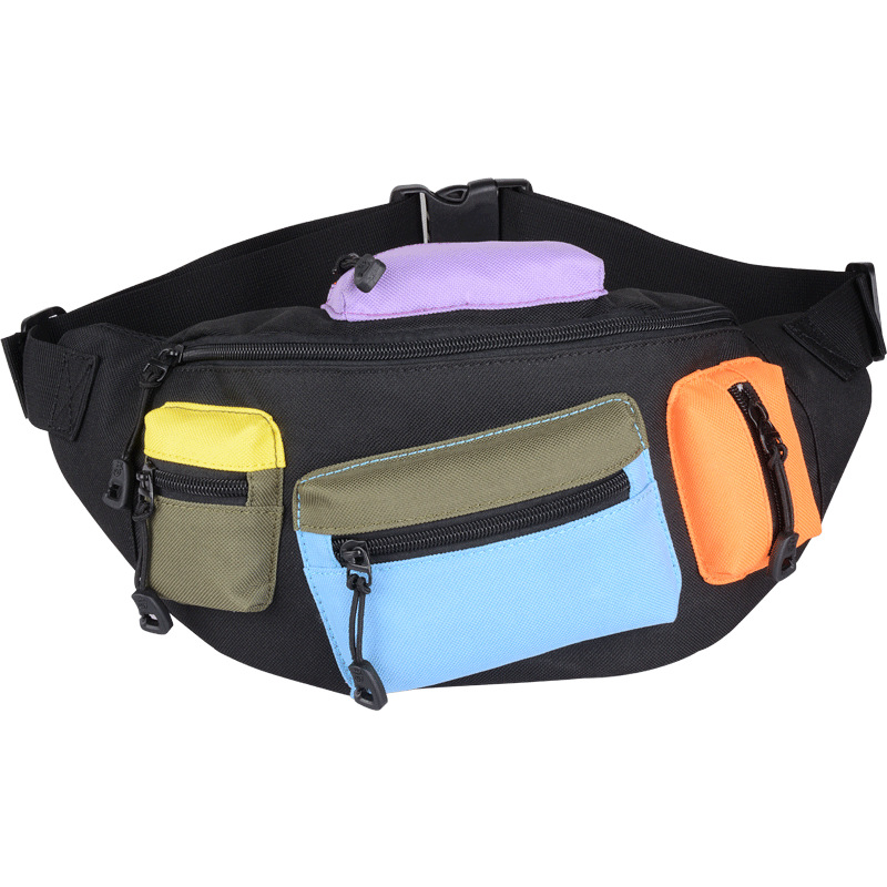 Men's Personal Mobile Phone Waist Bag Waist Bag Outdoor Sports Waist Bag - Picture 4 of 5