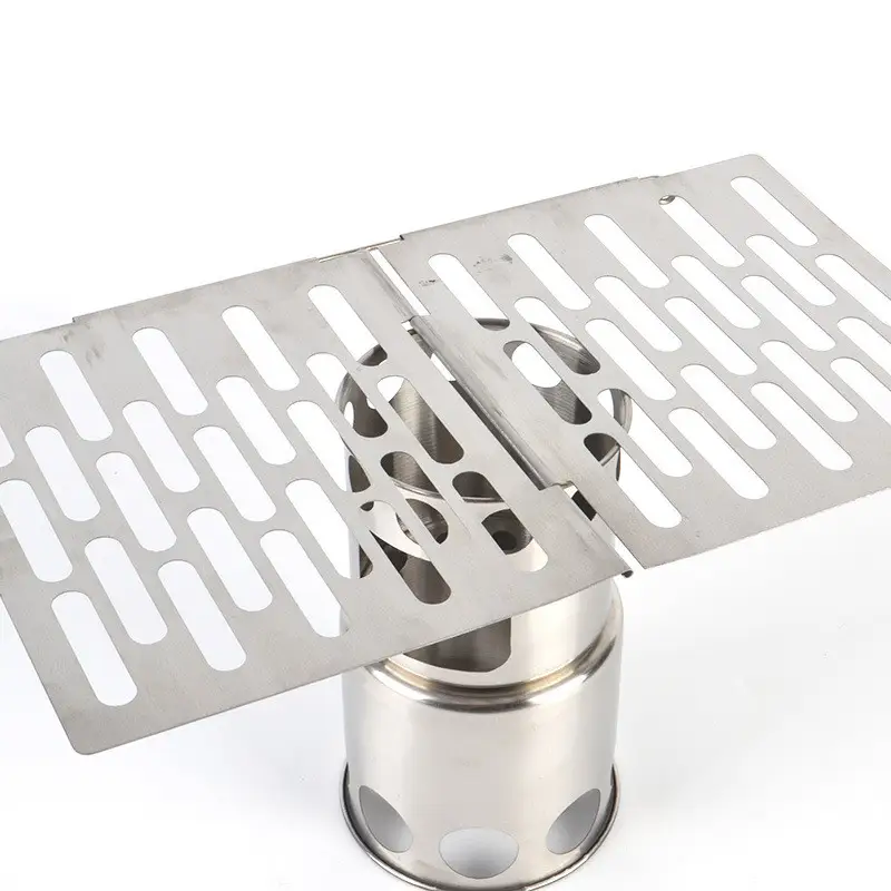 Outdoor Picnic Simple Portable Mini Barbecue Grill Grill Plate Stainless Steel Folding Grill Grill Grill