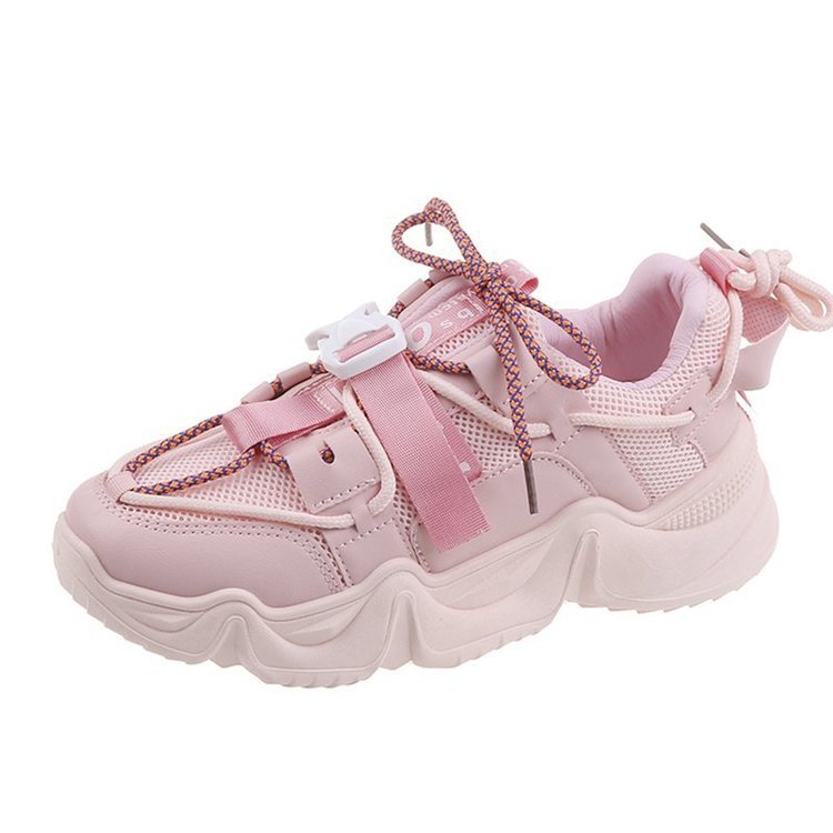 Increased Thick-soled Breathable Student Running Shoes Sneakers