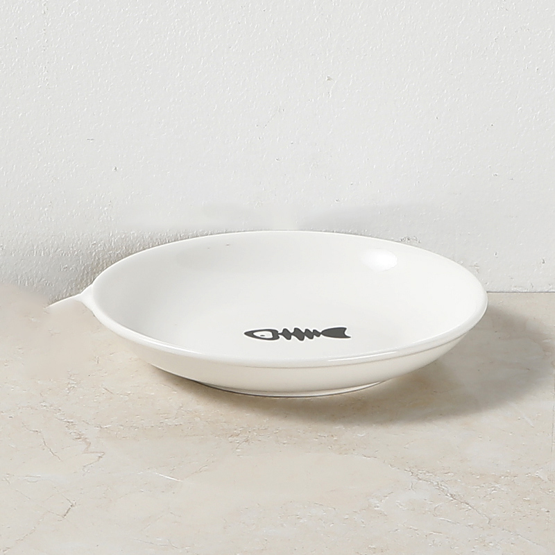 White fish bone plate