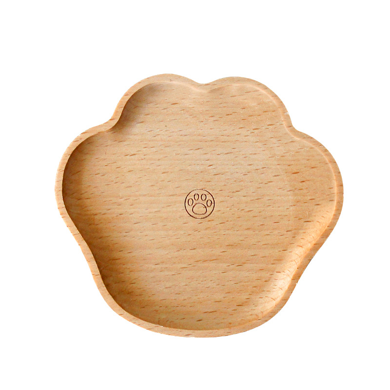 Bear paw round coaster