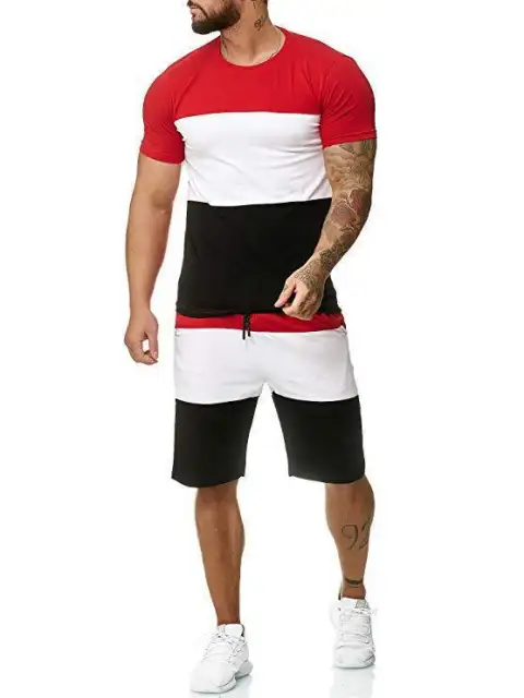Outdoor Sports and Leisure Color Matching T Sleeve Mens