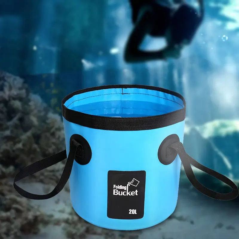 Portable Travel Bag Fishing Bucket Folding Outdoor