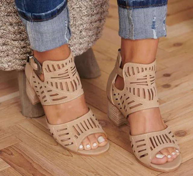 Leopard Print Sandals On Soft Sole Footbed Khaki - Shop at LoveMi