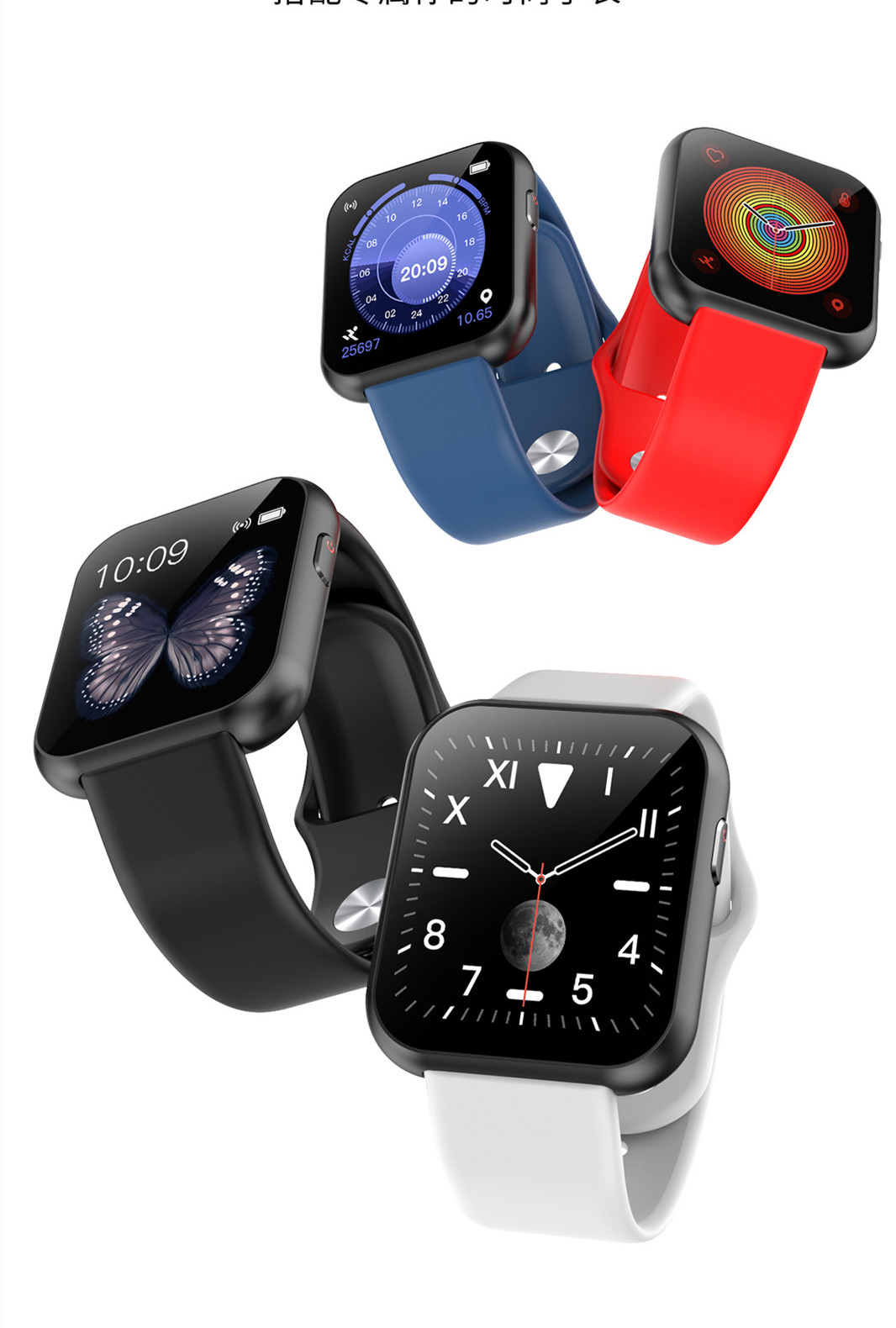 X6 Smart Bracelet Bluetooth Voice Call Music Playback Heart Rate Message Reminder 1.54 Full Touch Sports Bracelet - Image 5