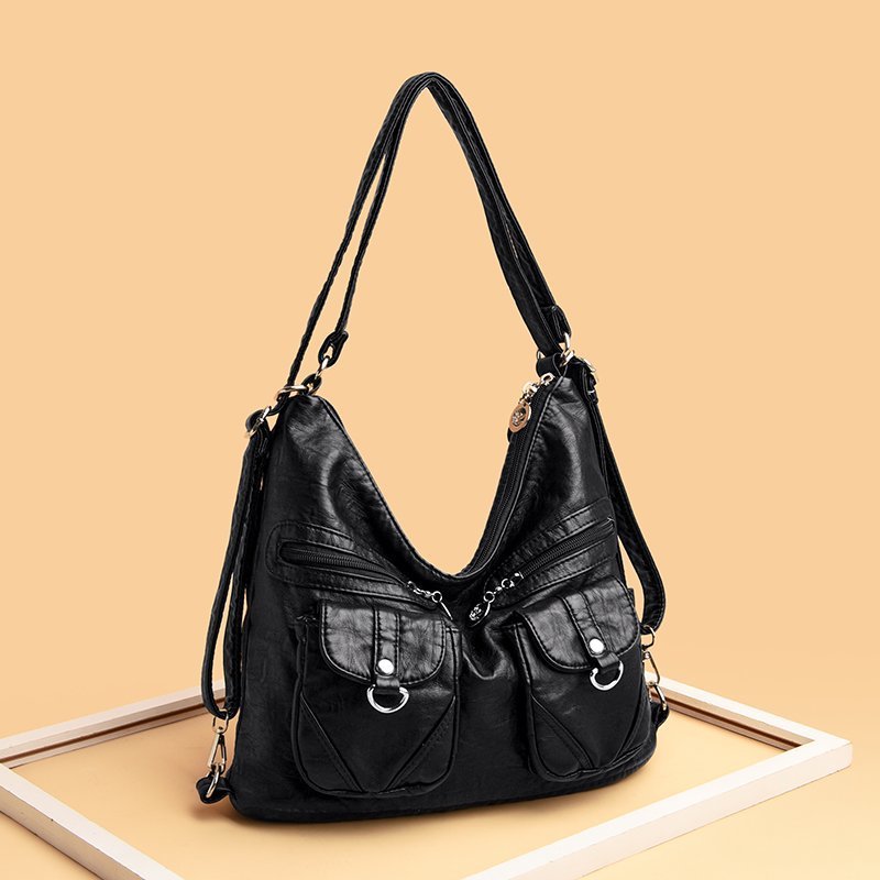 Leather Shoulder Backpack, picture 3 of 7