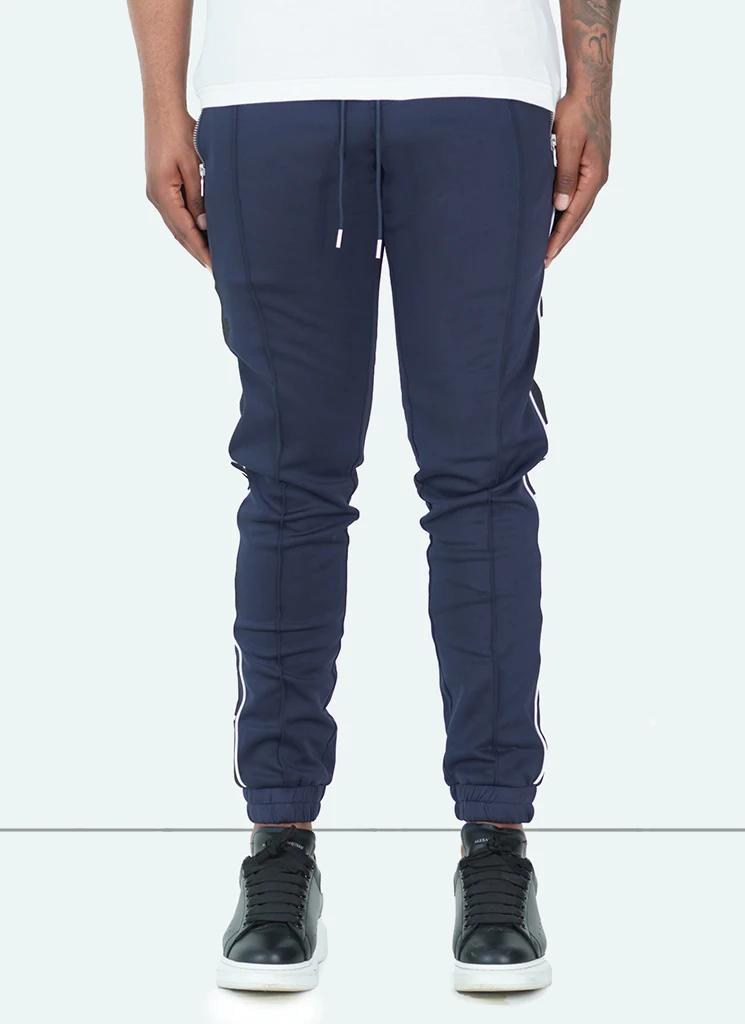 Title 7, Heren broek effen kleur skinny fit sportieve kl...