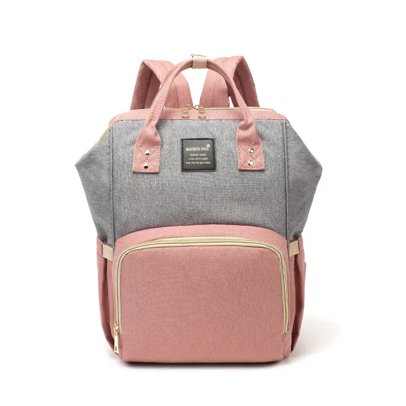 Fashion Japanese Mommy Bag Multifunctional Large Capacity Baby Bottle Backpack Diaper Backpack