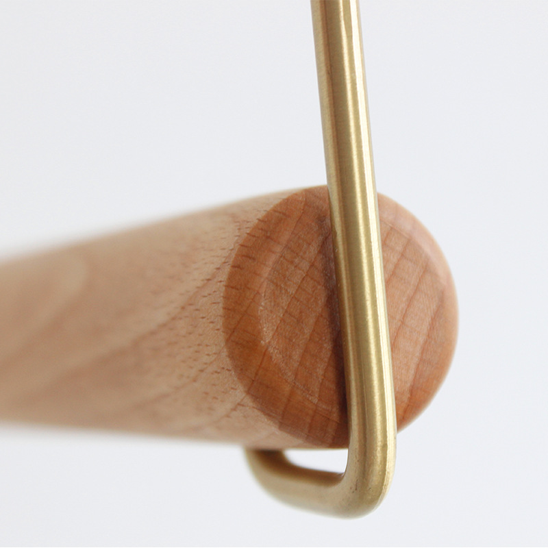 Подвесная вешалка Nordic Деревянная настенная вешалка Декоративный крючок