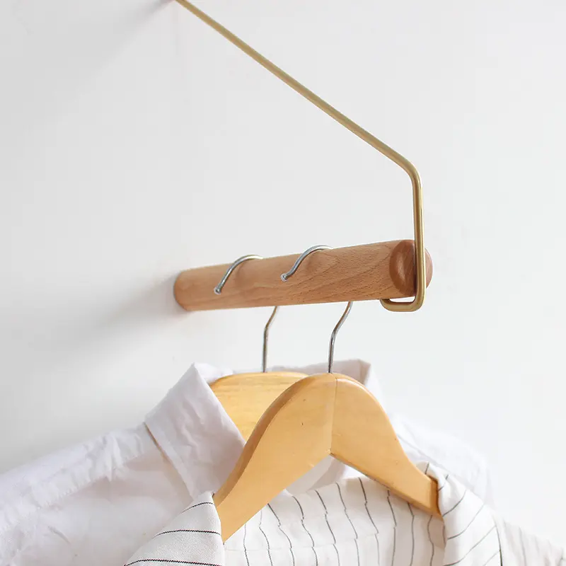 Hanging Hanger Nordic Wooden Wall Decorative Hook