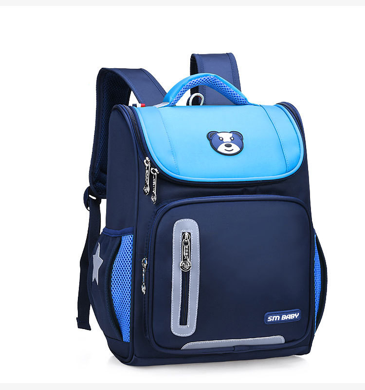 Children's Space Bag Water Repellent Trolley Backpack