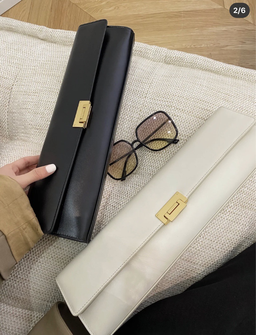 Niche Baguette With Creamy Leather Noodles