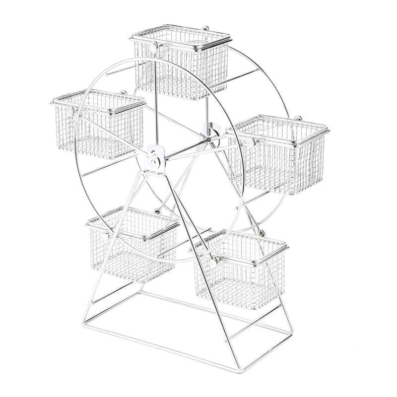 Title 3, Creative Rotating Ferris Wheel Snack Display Stand