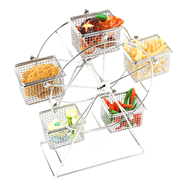 Title 2, Creative Rotating Ferris Wheel Snack Display Stand