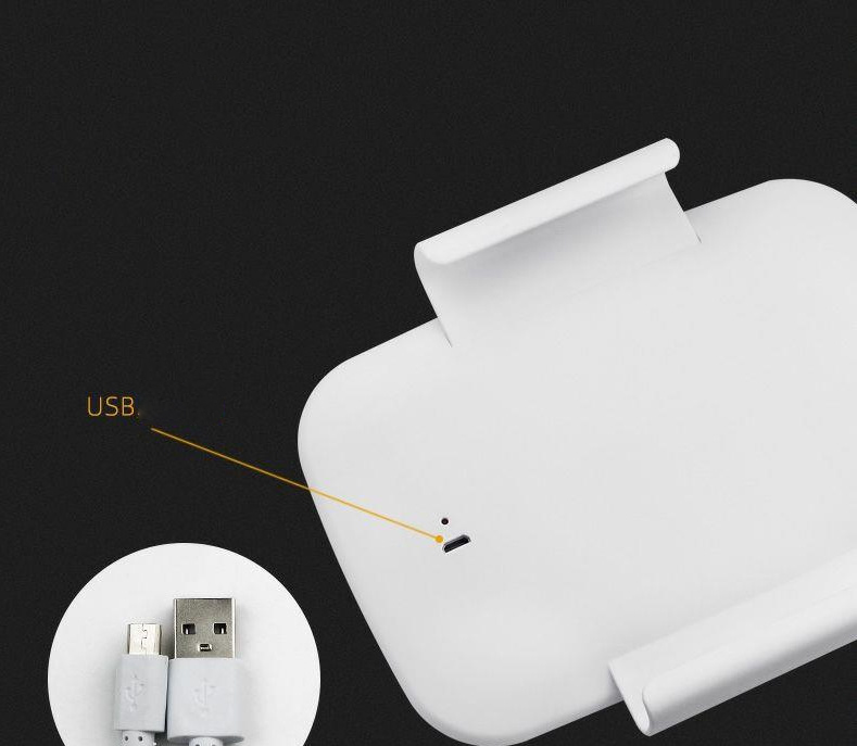 Led Vanity Mirror Usb Interface Car Sun Visor Interior Mirror Touch Switch Universal Mirror