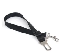 Adjustable Car Safety Belt for Dog - Black