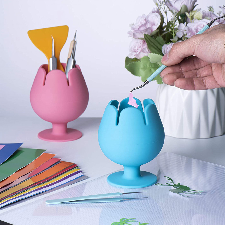 Waste collector silica gel sucker type manual vinyl collector