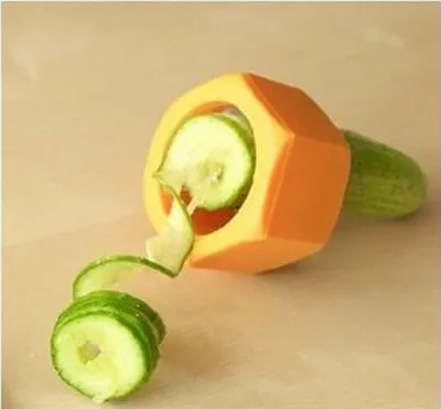 Kitchen Gadgets Spiral Knife Vegetable Cutter Kitchen Fixture Cucumber Slicer – image 8