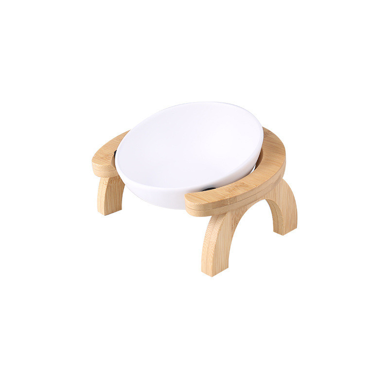 Adjust The Angle Of The Oblique Mouth Cat Food Bowl Ceramic Cat Bowl