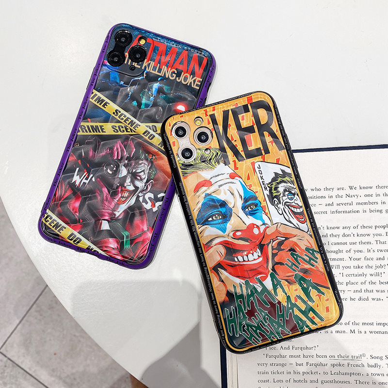 Compatible with Apple , Fashion Clown 3D Stereo Apple Phone Case