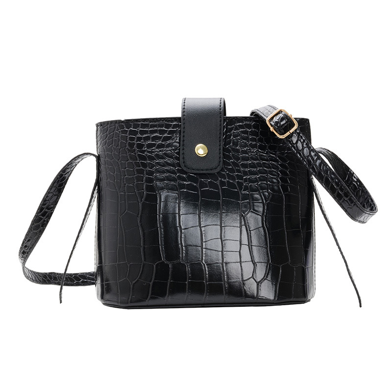 Title 3, New Texture Bucket Bag Women All-Match