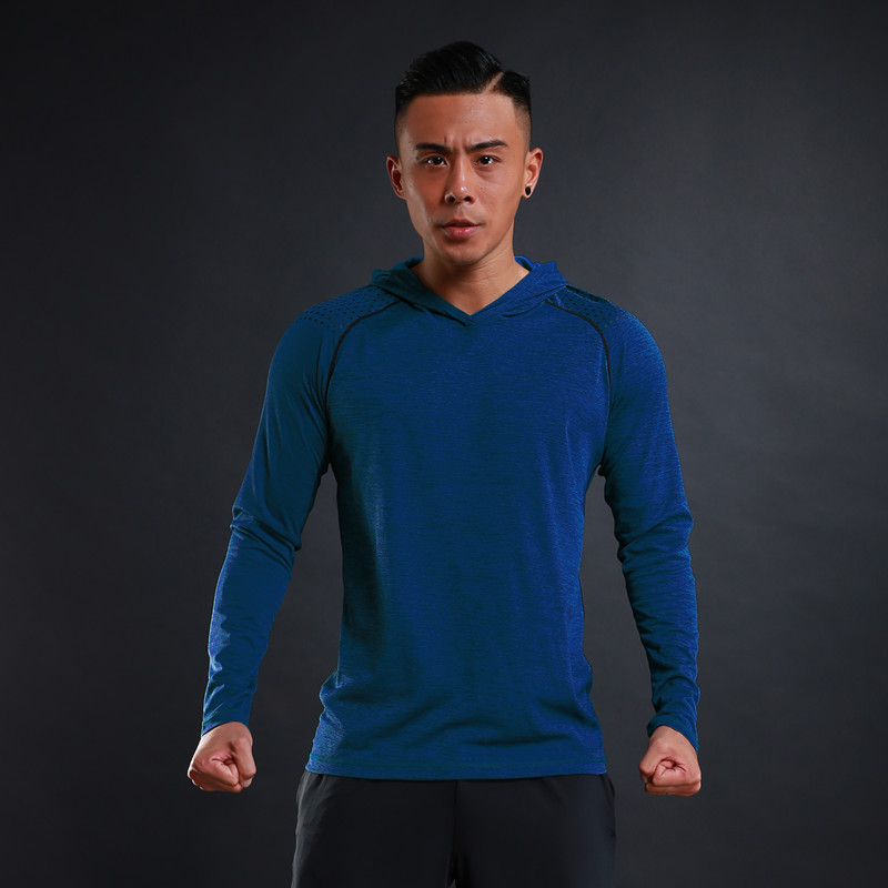 Sports And Leisure Long-sleeved Hooded Long-Sleeved T-shirt