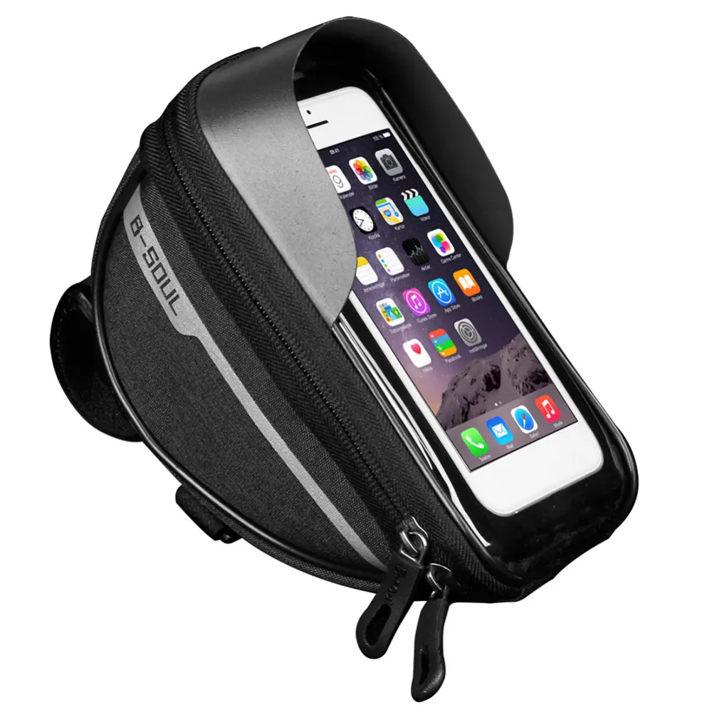 Bicycle Cell Phone Holder Front Pocket