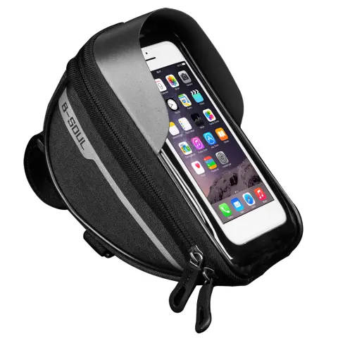 Bicycle Cell Phone Holder Front Pocket